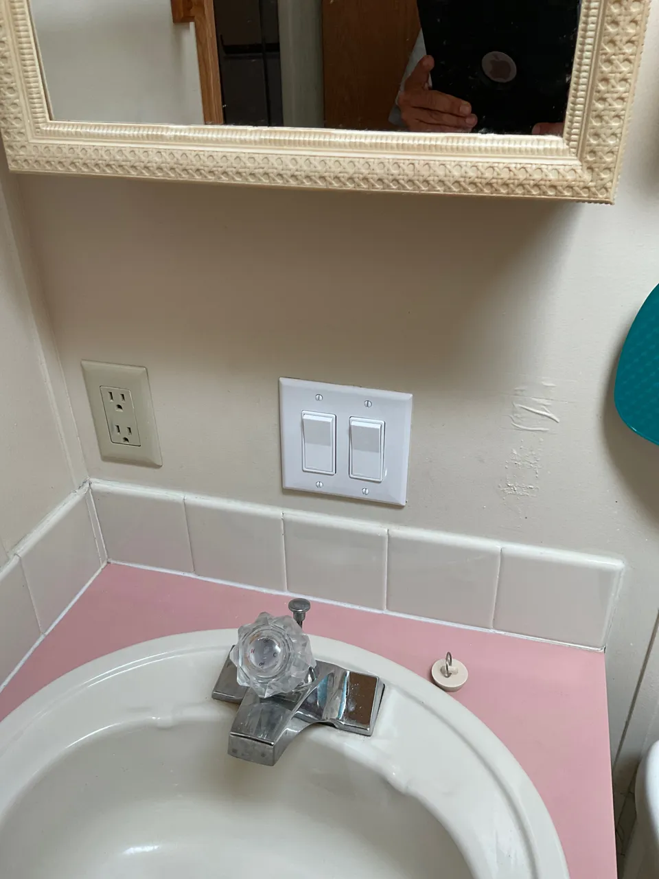 Top Flight electrician documenting a home's switches during an assessment